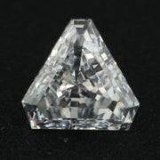 white colour lab grown Trillion diamonds white diamond