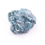 3.05 Ct conflict-free earth-mined blue rough diamond, natural loose irregular shape uncut fancy diamond for custom jewelry.