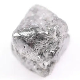 Gray diamond necklace showcasing certified loose diamonds