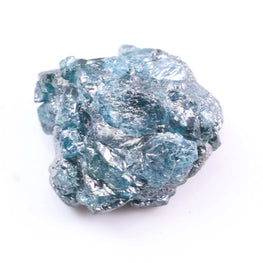 3.42Ct Natural Blue Rough Diamond, Uncut Raw Earth-Mined Stone, Conflict-Free Stone for Jewelry, One Of Kind Piece