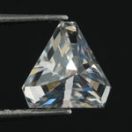 white colour lab grown Trillion diamonds white diamond