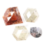 Natural mix lot mix colour natural diamonds with assorted shapes earth mined loose diamonds