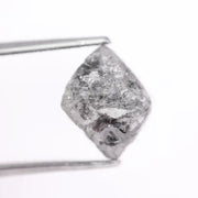 Gray diamond necklace showcasing certified loose diamonds