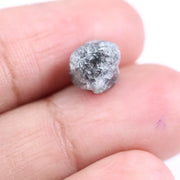 Gray diamond necklace showcasing certified loose diamonds