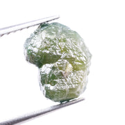 3.50Ct Natural Green Rough Diamond, Uncut Raw Earth Mined Diamond, Green Unique Stone Use For Jewelry