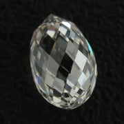 1.24 Ct  Briolette Cut Lab Grown Diamond D-E-F Colour Loose Diamond For Pendant