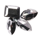 Mix colour natural diamonds natural mix lot with assorted diamond shapes