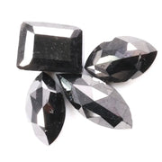 Mix colour natural diamonds natural mix lot with assorted diamond shapes
