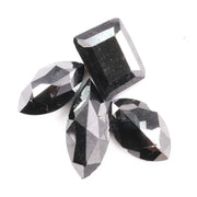 Mix colour natural diamonds natural mix lot with assorted diamond shapes
