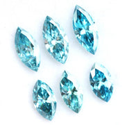 Fancy blue marquise lab grown diamond loose stone for jewelry making, ideal for engagement rings, pendants, earrings and custom fine jewelry design.