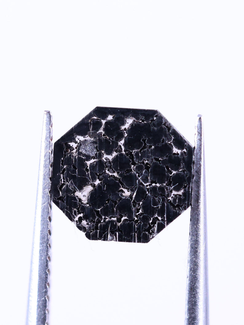 Black diamond on a white background