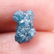 3.53 Ct Blue Rough Diamond Uncut Loose Raw Diamond Use For Custom Jewerly 