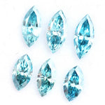 Fancy blue marquise lab grown diamond loose stone for jewelry making, ideal for engagement rings, pendants, earrings and custom fine jewelry design.