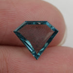 blue color elegant 0.97  carat lab grown diamond ring price