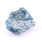 2.68 Ct raw blue uncut rough diamond, natural loose conflict-free earth-mined diamond for custom jewelry making.