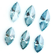 Fancy blue marquise lab grown diamond loose stone for jewelry making, ideal for engagement rings, pendants, earrings and custom fine jewelry design.