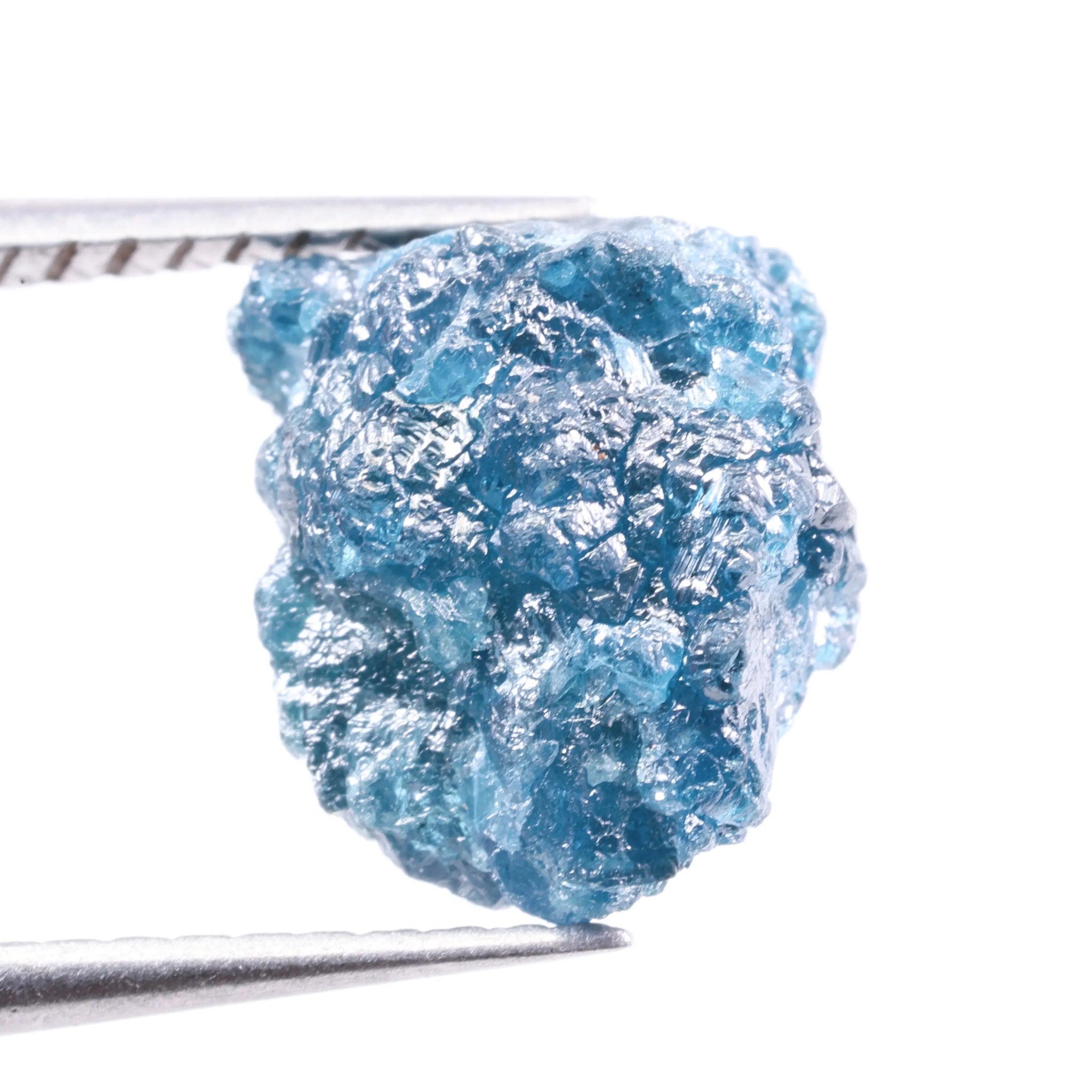 1.30Ct Natural Blue Rough Diamond, Raw Uncut Earth-Mined Stone, Unique Rough for Jewelry Making, Rustic Gemstone