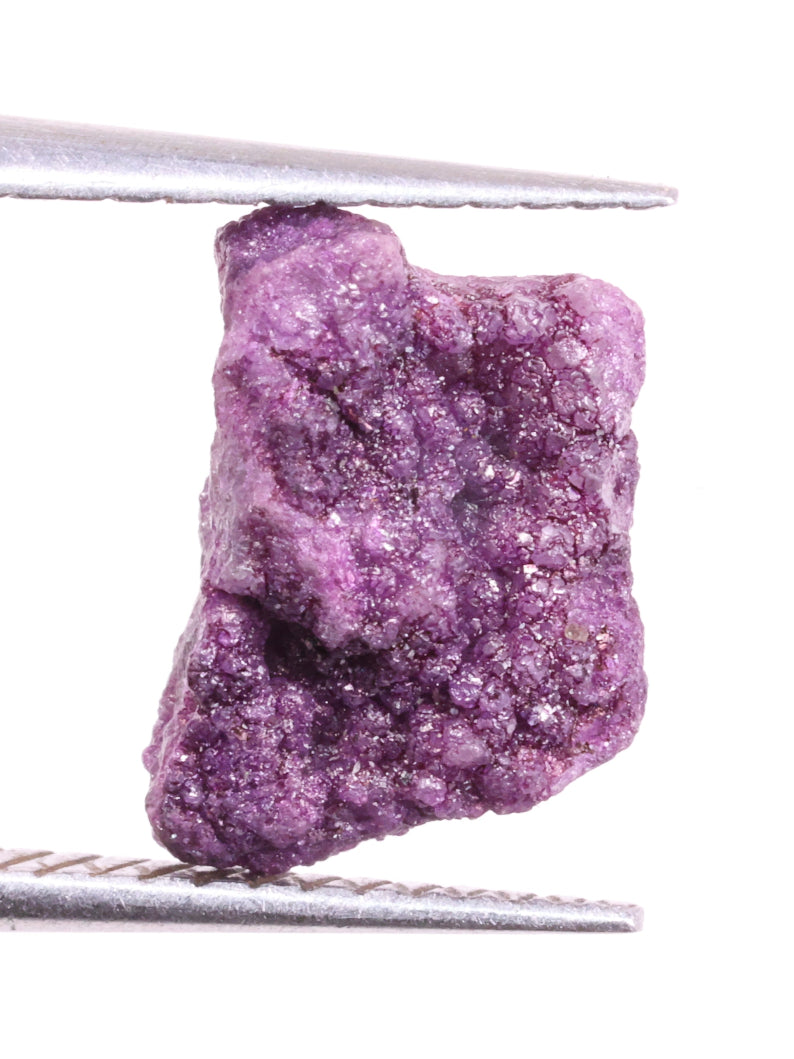 Purple diamond on a white background