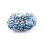 2.26 Ct conflict-free earth-mined blue rough diamond, natural loose irregular shape uncut fancy diamond for jewelry making.