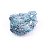2.70 Ct natural rough blue diamond, loose uncut irregular shape conflict-free earth-mined diamond for custom jewelry making.