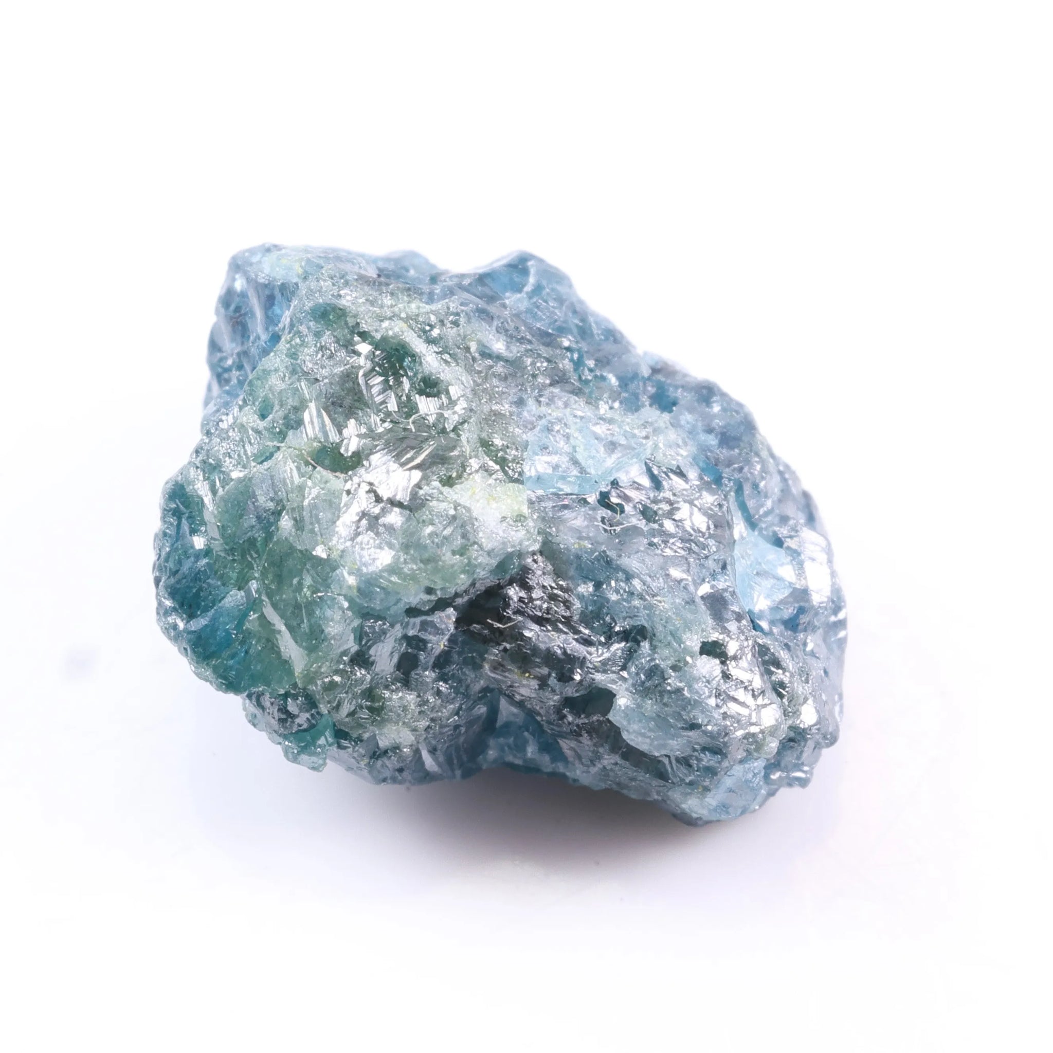2.01Ct Raw Blue Diamond, Natural Rough Uncut Gemstone, Earth-Mined Unique Stone for Custom Jewelry or Women's Gift, Conflict Free Diamond