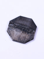 Octagon lab grown diamond on a white background