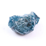 3.07 Ct rare natural blue rough diamond, loose uncut irregular shape conflict-free earth-mined diamond for jewelry making.