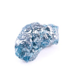 3.07 Ct rare natural blue rough diamond, loose uncut irregular shape conflict-free earth-mined diamond for jewelry making.