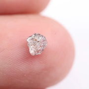 Pink diamond earrings in fine jewelry setting