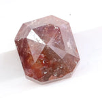 1.30 carat natural loose asscher cut brown diamond fancy color stone for custom engagement ring