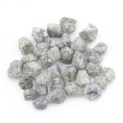grey white natural diamond with a rugged unpolished surface for jewelry making