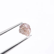 Pink diamond earrings in fine jewelry setting