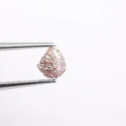 Pink diamond earrings in fine jewelry setting
