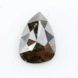 0.86 ct natural pear shape brown diamond loose gemstone for custom ring design elegant fine jewelry stone
