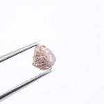 Pink diamond earrings in fine jewelry setting