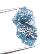4.25Ct Natural Rough Blue Diamond, Raw Uncut Earth Mined Diamond, Unique Gem for Jewelry Making