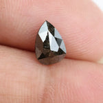 0.86 ct natural pear shape brown diamond loose gemstone for custom ring design elegant fine jewelry stone