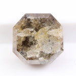 1.50 carat natural loose asscher cut brown diamond fancy color stone for custom engagement ring