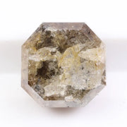 1.50 carat natural loose asscher cut brown diamond fancy color stone for custom engagement ring