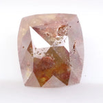 1.04 Ct Natural Red Orange Cushion Cut Diamond Loose Stone with Vibrant Fancy Color for Designer Jewelry