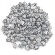 fancy grey natural diamond with an uncut rough texture for jewelry design