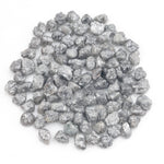 fancy grey natural diamond with an uncut rough texture for jewelry design