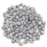 fancy grey natural diamond with an uncut rough texture for jewelry design
