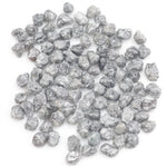 fancy grey natural diamond with an uncut rough texture for jewelry design