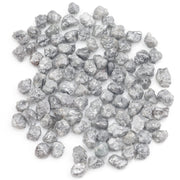 fancy grey natural diamond with an uncut rough texture for jewelry design