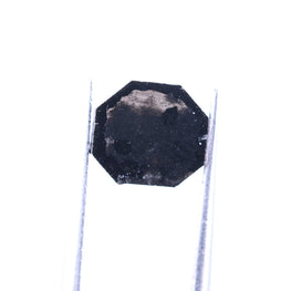 0.74 Carat Loose Black Octagon Cut Lab Grown Diamond