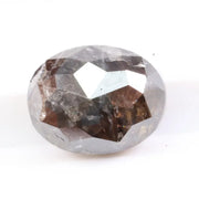 1.74 carat oval cut brown natural diamond loose gemstone for custom engagement ring or fine jewelry design