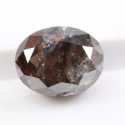 1.74 carat oval cut brown natural diamond loose gemstone for custom engagement ring or fine jewelry design