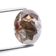 1.74 carat oval cut brown natural diamond loose gemstone for custom engagement ring or fine jewelry design