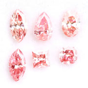 Fancy Pink Lab Grown Mixed Shape Diamond Marquise Pear Oval Cushion Princess Loose CVD Diamond for Engagement Ring and Custom Fine Jewelry